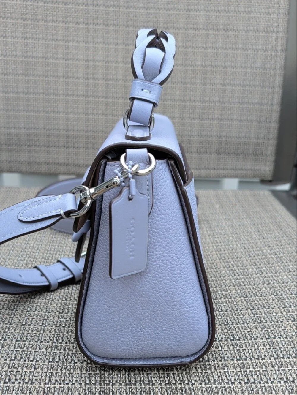 COACH Morgan Top-Handle Satchel With Crossbody Strap (CJ618) EUC